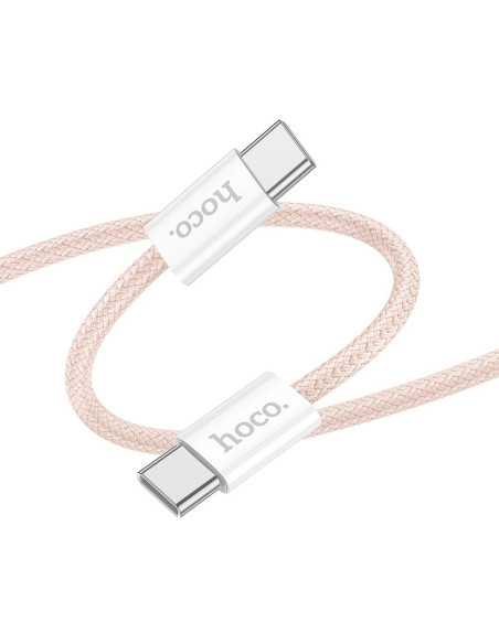Câble HOCO Type C à Type C PD QC3.0 3A 60W X104 2 m rose