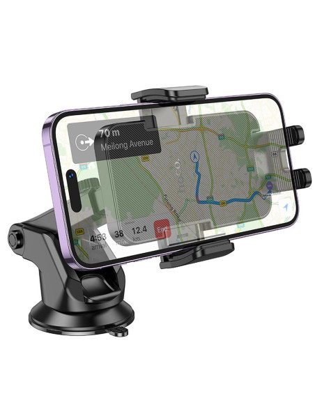 HOCO car phone holder for windshield / center console H37 black