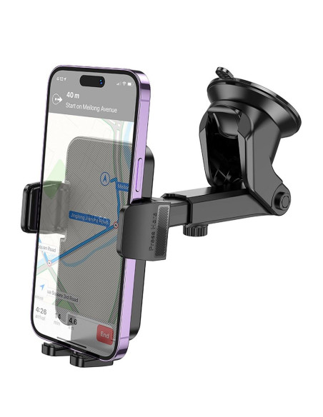 HOCO car phone holder for windshield / center console H37 black