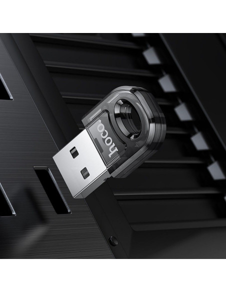 HOCO Adaptateur bluetooth USB A UA28 transparent noir