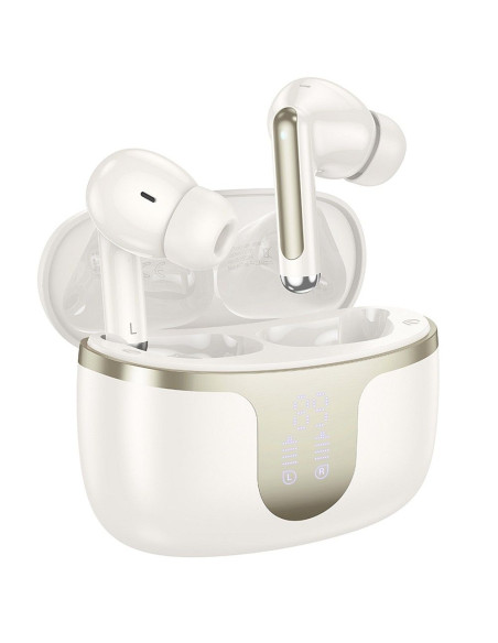 Écouteurs sans fil bluetooth HOCO TWS EQ10 milk white
