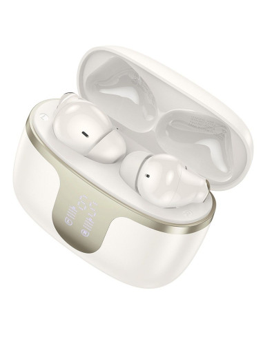 Écouteurs sans fil bluetooth HOCO TWS EQ10 milk white