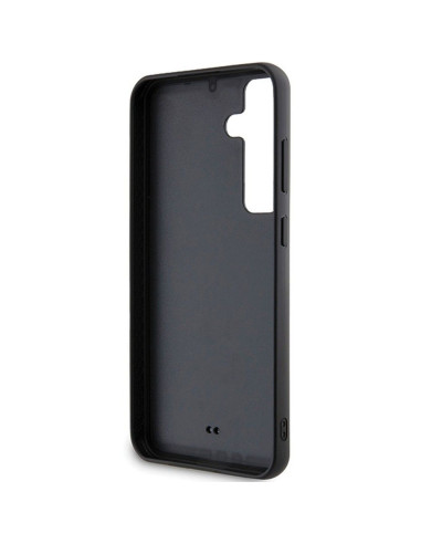 Véritable KARL LAGERFELD Case KLHCS24M3DRKCNK pour SAMSUNG S24 Plus (3D RUBBER KC NFT) noir