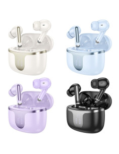Écouteurs sans fil bluetooth HOCO TWS EQ10 bleu 2