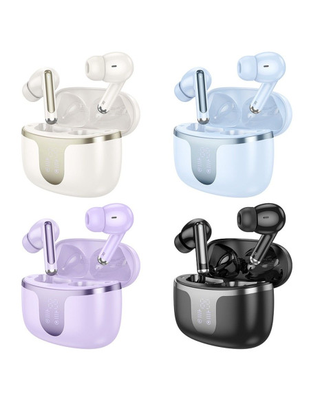 Écouteurs sans fil bluetooth HOCO TWS EQ10 violet