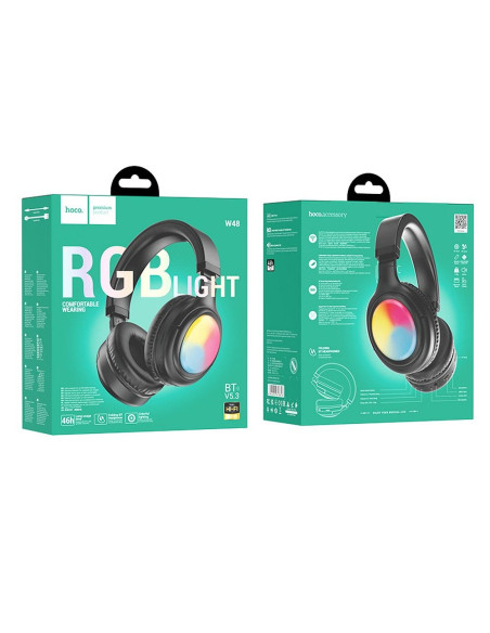 Écouteurs sans fil bluetooth HOCO W48 noir