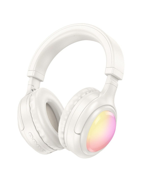 Écouteurs sans fil bluetooth HOCO W48 blanc