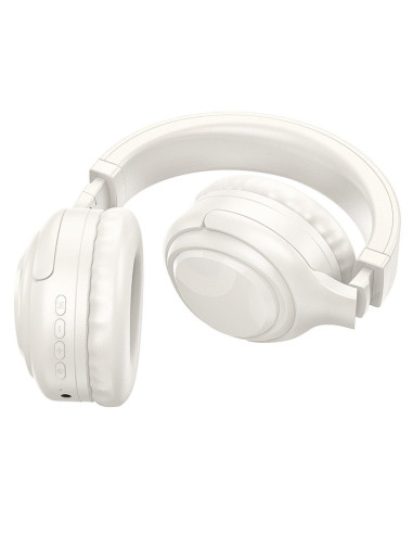 Écouteurs sans fil bluetooth HOCO W48 blanc
