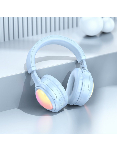 Écouteurs sans fil bluetooth HOCO W48 bleu
