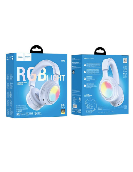 Écouteurs sans fil bluetooth HOCO W48 bleu