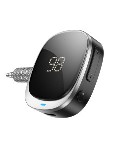 HOCO Adaptateur AUX Jack 3,5 mm BLUETOOTH avec écran E80 noir
