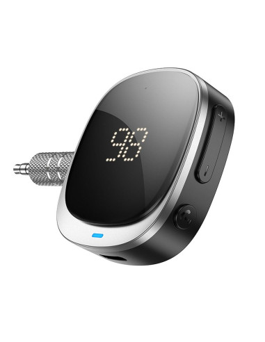 HOCO Adaptateur AUX Jack 3,5 mm BLUETOOTH avec écran E80 noir