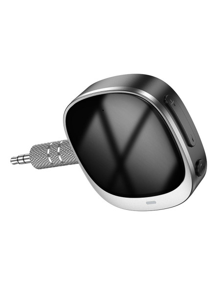 HOCO Adaptateur AUX Jack 3,5 mm BLUETOOTH avec écran E80 noir