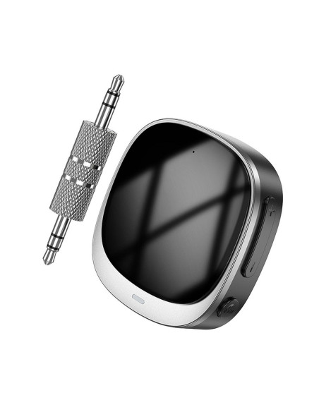 HOCO Adaptateur AUX Jack 3,5 mm BLUETOOTH avec écran E80 noir