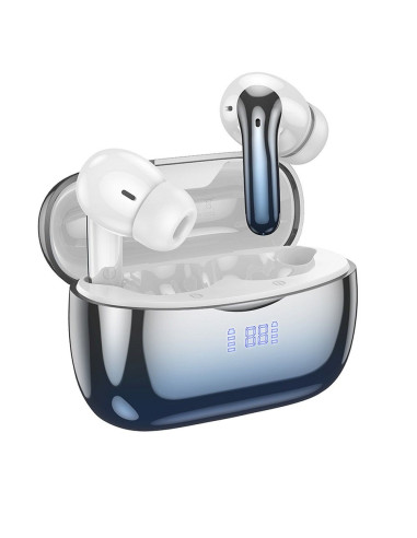 Écouteurs sans fil bluetooth HOCO TWS ANC+ENC EQ16 bleu