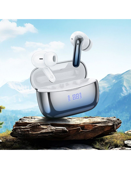 Écouteurs sans fil bluetooth HOCO TWS ANC+ENC EQ16 bleu