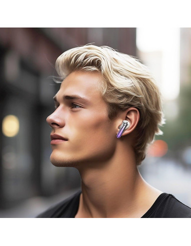 Écouteurs sans fil bluetooth HOCO TWS ANC+ENC EQ16 violet