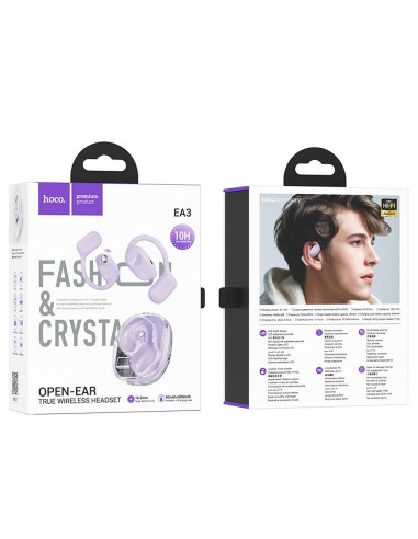 Écouteurs sans fil HOCO TWS EA3 violet