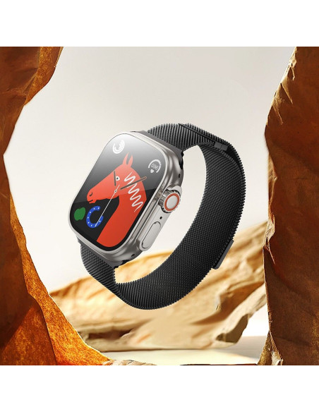 Bracelet HOCO pour Apple Watch 42 / 44 / 45 / 49 mm AS101 noir