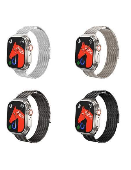 Bracelet HOCO pour Apple Watch 42 / 44 / 45 / 49 mm AS101 noir