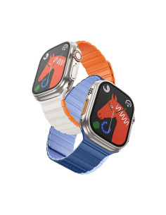 Bracelet HOCO pour Apple Watch 38 / 40 / 41 mm AS102 stellaire avec orange 2