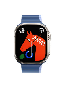 Bracelet HOCO pour Apple Watch 38 / 40 / 41 mm AS102 bleu foncé avec bleu clair