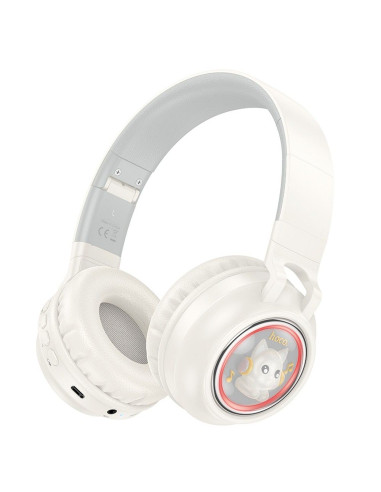 HOCO wireless headphones W50 milky white