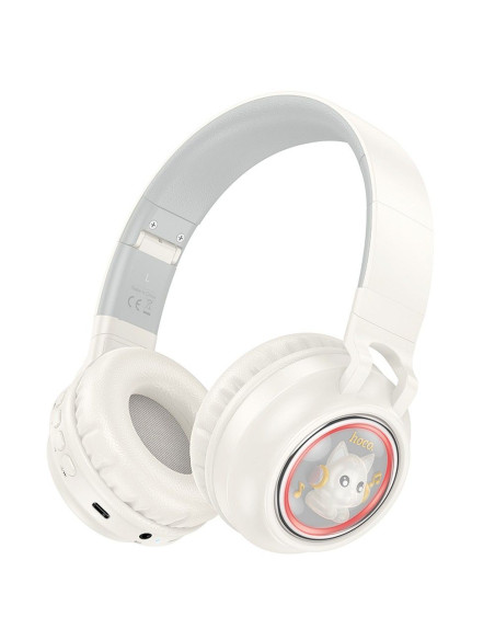 HOCO wireless headphones W50 milky white
