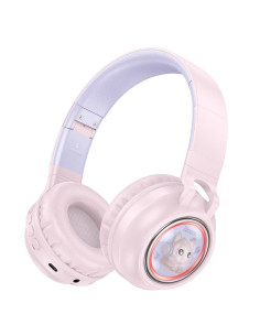 HOCO wireless headphones W50 pink