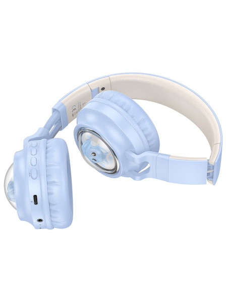 HOCO wireless headphones W50 blue