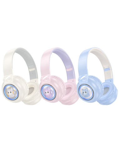HOCO wireless headphones W50 blue