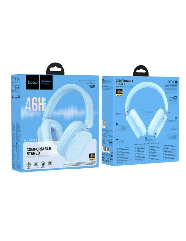 Écouteurs sans fil bluetooth HOCO W51 bleu