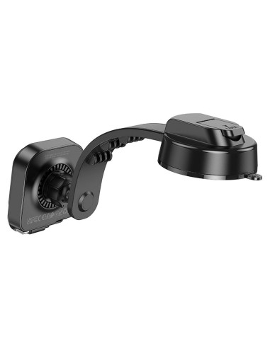 Support voiture magnétique HOCO pour tableau de bord compatible avec MagSafe HW24 noir
