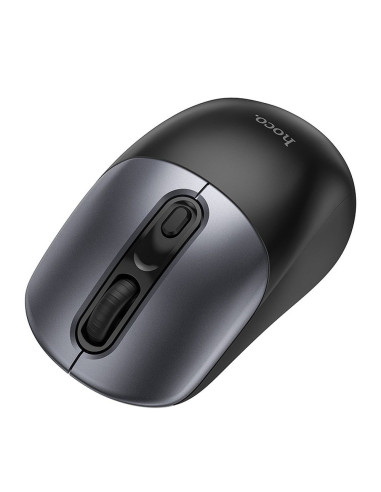 HOCO wireless computer mouse 2.4G GM28 black metal gray