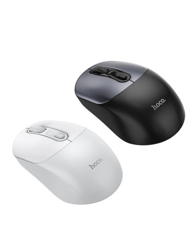 HOCO wireless computer mouse 2.4G GM28 black metal gray