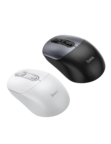 HOCO wireless computer mouse 2.4G GM28 black metal gray