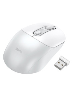 HOCO wireless computer mouse 2.4G GM28 white gray