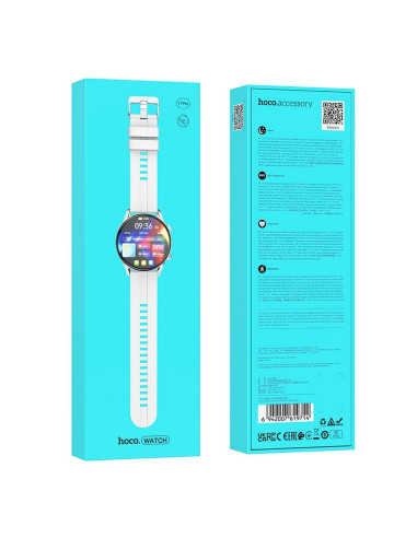 HOCO smartwatch with call function Y7 Pro silver