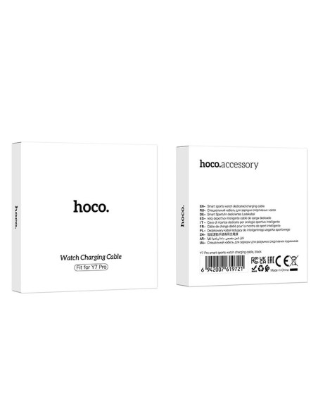 HOCO smartwatch charging cable Y7 Pro black