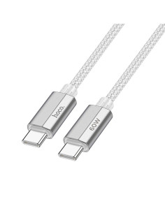 Câble HOCO Type C à Type C PD QC3.0 3A 60W U134 1,2 m gris