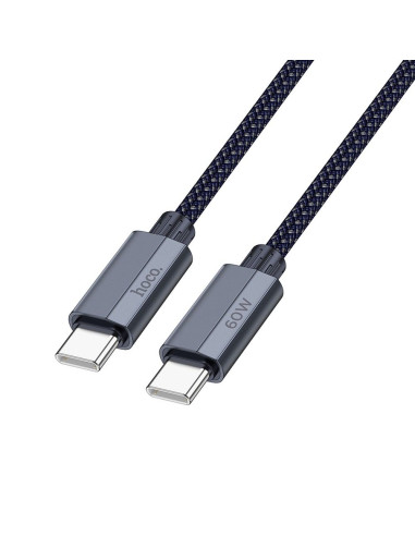 HOCO cable Type C to Type C PD QC3.0 3A 60W U134 1,2 m dark blue
