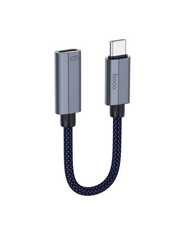 Adaptateur HOCO OTG Type C (mâle) vers Lightning (femelle) UA29A 0,15 m bleu foncé