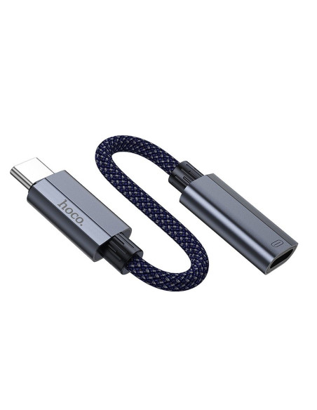 Adaptateur HOCO OTG Type C (mâle) vers Lightning (femelle) UA29A 0,15 m bleu foncé