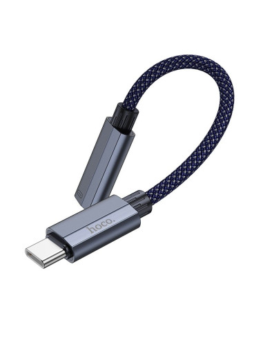 Adaptateur HOCO OTG Type C (mâle) vers Lightning (femelle) UA29A 0,15 m bleu foncé