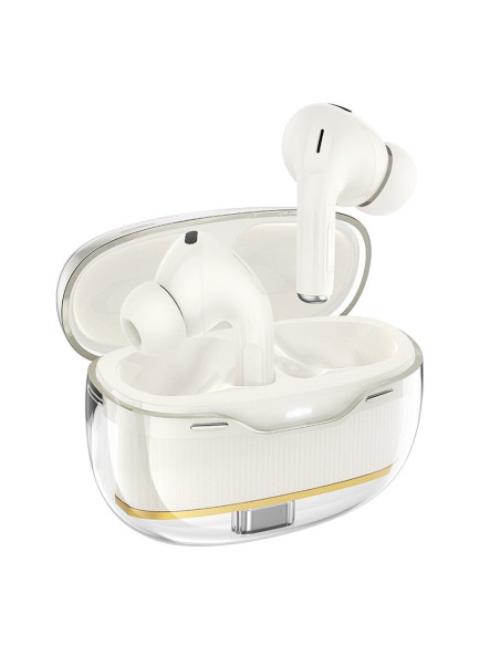 HOCO wireless earphones bluetooth TWS EW54 milky white