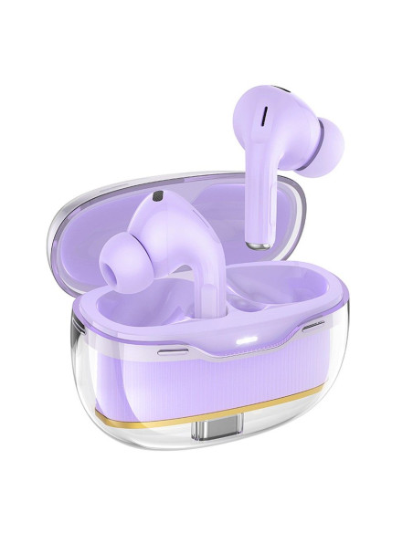 Écouteurs sans fil bluetooth HOCO TWS EW54 violet
