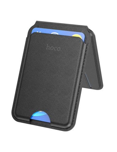 Portefeuille magnétique HOCO compatible avec MagSafe GT3 noir