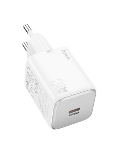 Chargeur HOCO Type C QC PD 20W N40 blanc