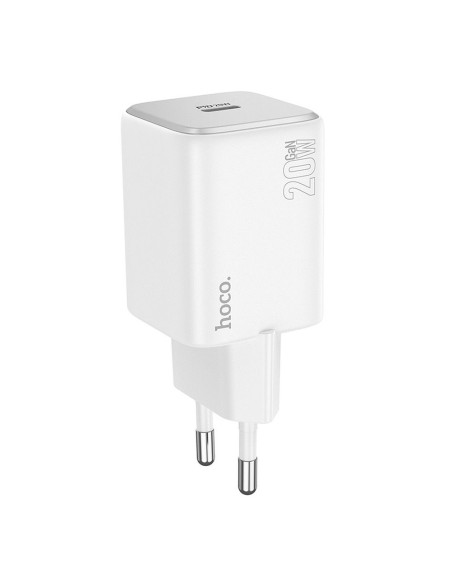 Chargeur HOCO Type C QC PD 20W N40 blanc