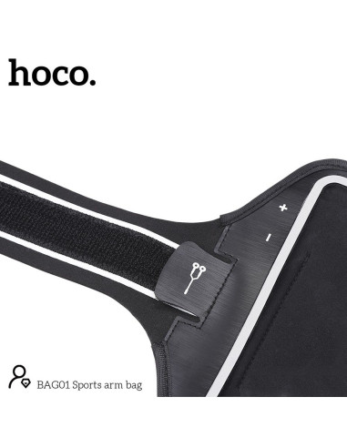 HOCO brassard pour smartphone BAG01 noir
